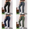 Retro Streetwear Cargo Pants For Women With Polyester Fabric And Large Pockets