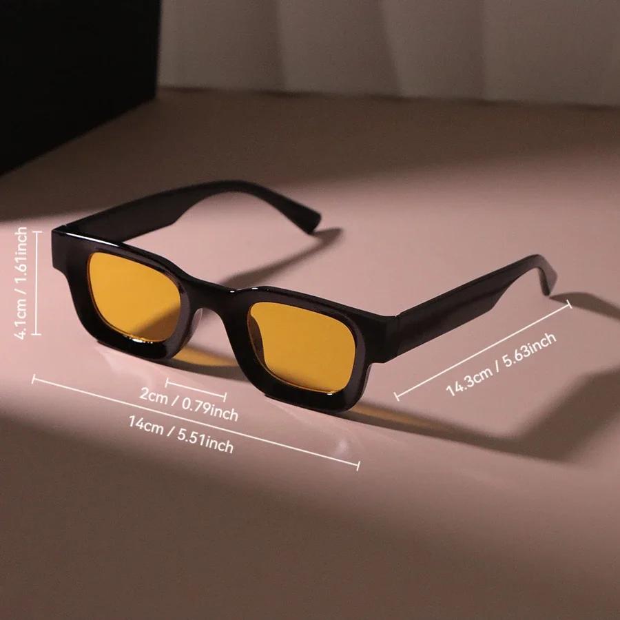 Square Vintage Sunglasses Women Men Fashion Retro Sun Glasses Female Male Mirror Travel Punk Outdoor Shades