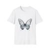 Smoky Butterfly X-Ray T-Shirt, Graphic Tee, Nature Lover Gift, Monarch Butterfly