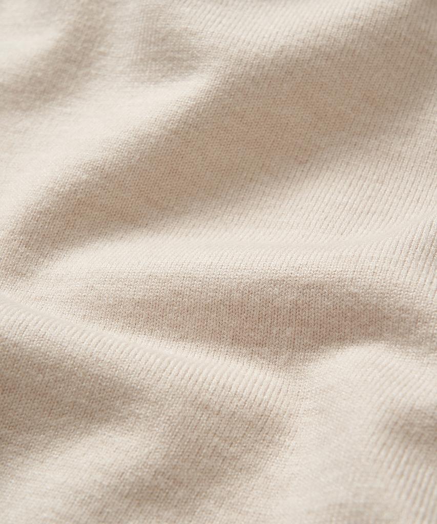 CUZNELLO Soft Touch Round Knit_Oatmeal