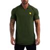 Do The Work  Summer Cotton Gym Sports Mens Fashion Casual Bodybuilding Fitness Workout Breathavke Printed Polo Shirt M-2xl