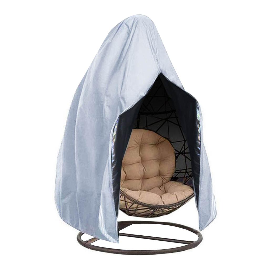 Foldable Eggshells Hanging Chair Cover Anti UV Sun Protector 210D Outdoor Garden Swing Egg Chair Waterproof Furniture Cover
