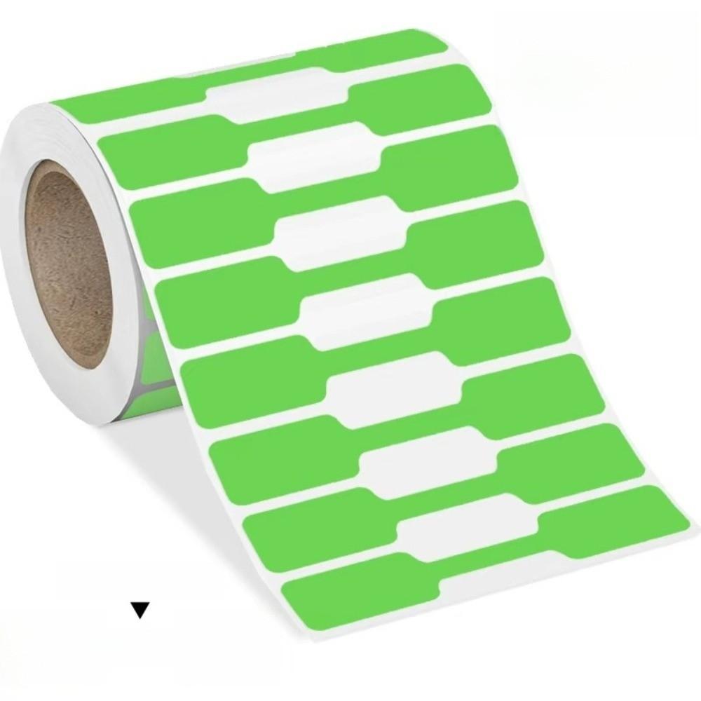 500Pcs Portable Price Tags Blank Kraft Paper Tags Ring Price Tags Sticker Jewelry Display