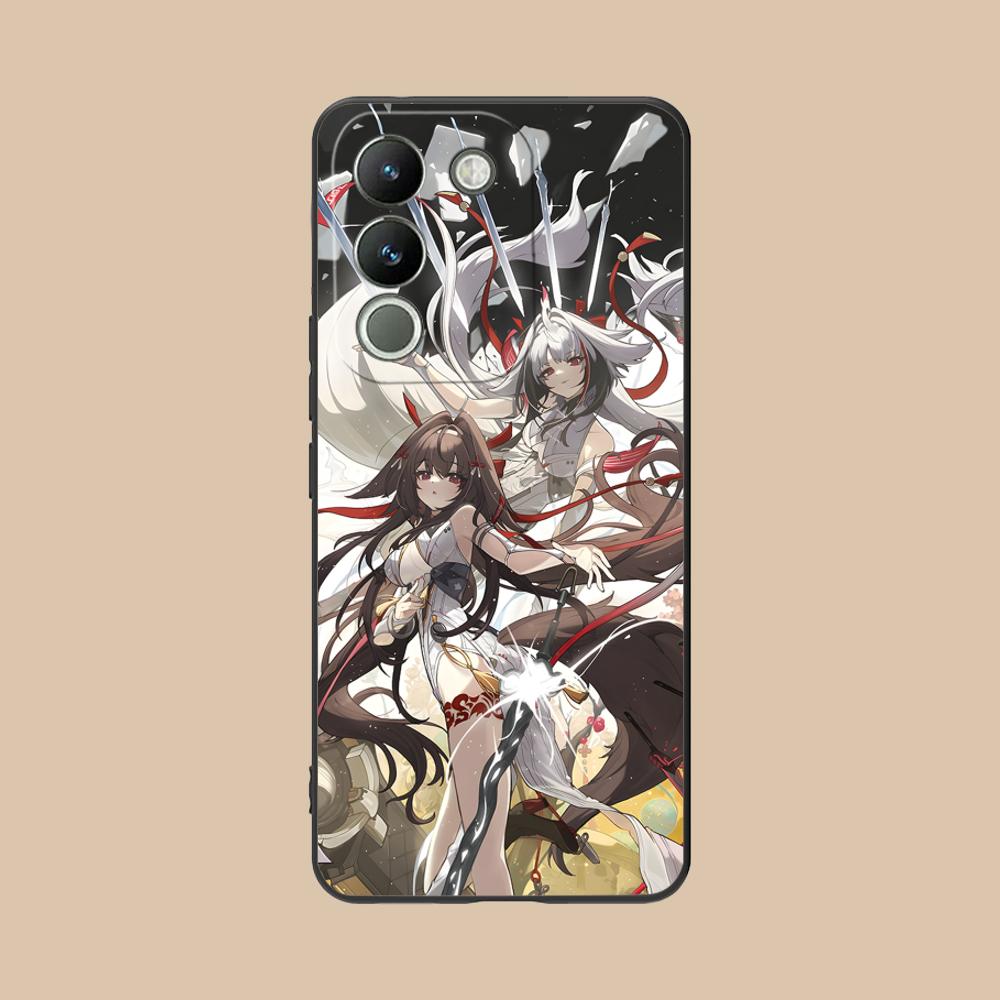 ZZZ Ye Shunguang Phone Case for VIVO Y77 76 75 74 73 72 58 56 55 51 50 38 36 Y19 Y18 Y03 Y01 5G Soft TPU Shockproof Cover