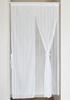 Made In Layered Curtain with Delicate Lace and String Wide X 170cm Product Japan, Double-Layered (85cm Long), White, Number 22048-170-wh