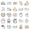 New 50Pcs Non-Repeating Cartoon Chiikawa Stickers Cute Decals Diy For Water Cup Skateboard Kawaii Kids Toys Sticker Decoration