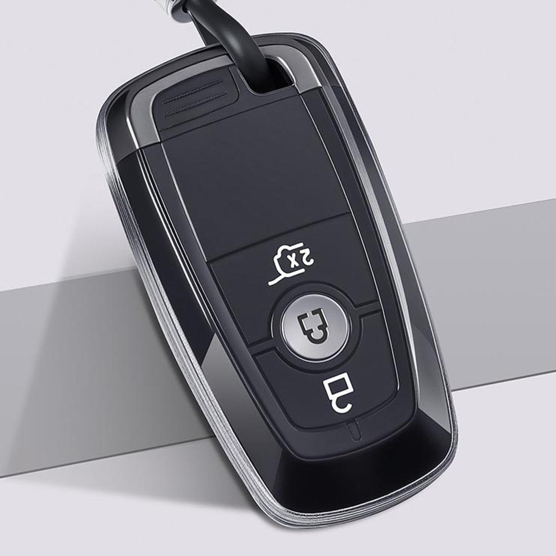 

Ford Edge TPU Key Cover with Metal Keychain - Complete Protection and Style