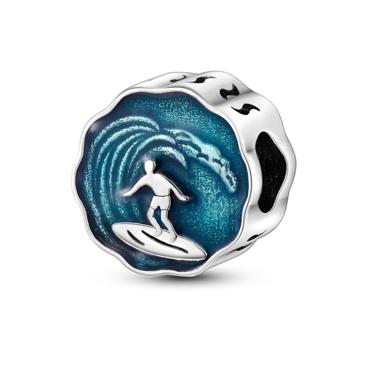 

Woman Summer Charm Original Metal Fit Bangle Pendant Making Azure Sea Crab Turtle Accessory Elegant Fashion Beautiful Lovely Exquisite Charming Cute