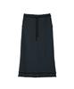 Salon De Yon Studded Sweat Skirt_ Charcoal