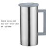 1,8L Saftkrug Verdickt Große Kapazität Hitzebeständig Edelstahl Wasserkrug für Getränke