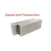 Neodymium Iron Boron Double-Sided Strong Suction Magnets for Fridges, Round and Square Shapes.