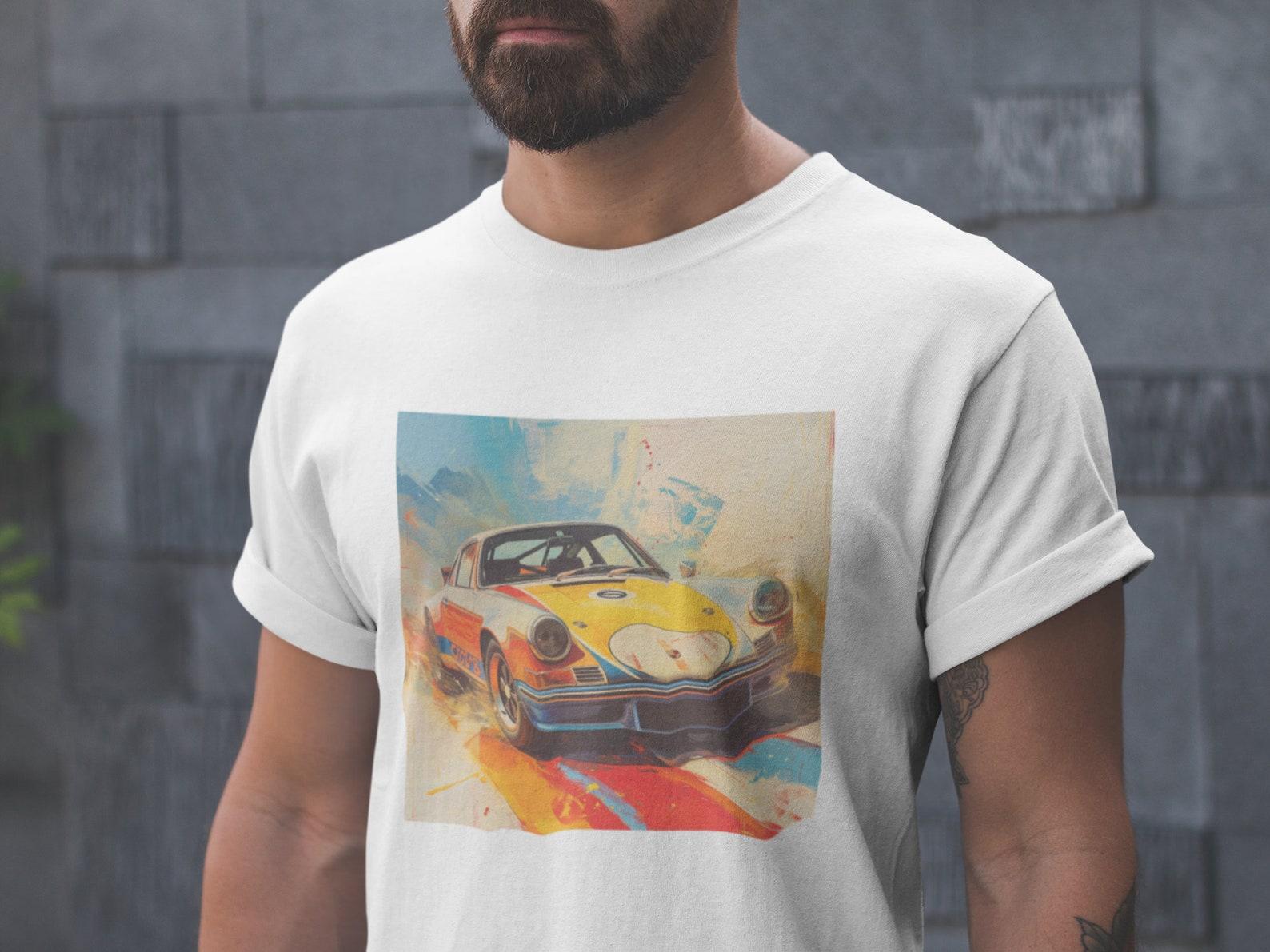 Iconic 911 Inspired T-Shirt: Classic German Sports Car Tee 2XL