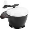 Hair Dye Blender Hair Coloring Dyestuff Mixer Hand Blender Hair Dye Cream Mixing Bowl Hair Tinting Bowl for Home Use Barber Shop Beauty Salon Less