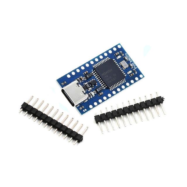 Javino Pro Micro ATmega32U4 5V 16MHz Replace ATmega328 For arduino ATMega 32U4 Pro Mini With 2 Row Pin Header