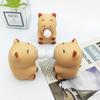 Pinch Kneading Capybara Shape Squeeze Toys Vinyl Cartoon Capybara Knead Toy  Kids Holiday Gift
