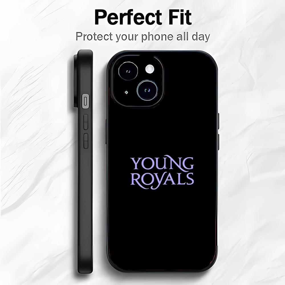 Sweet Romantic Swedish TV Y-Young Royals Phone Case Phone Case Soft Packaging Lightweight For iPhone17 16 15 14 13ProMax