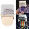 Sock Darning Kit Weaving Darning Tool With 14 Hooks 14 Needles 50 Colors Of Thread Patch Mending Weave Kit For Beginner