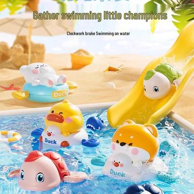 Baby Bath Toys: Little Yellow Duck for Creative Water Play