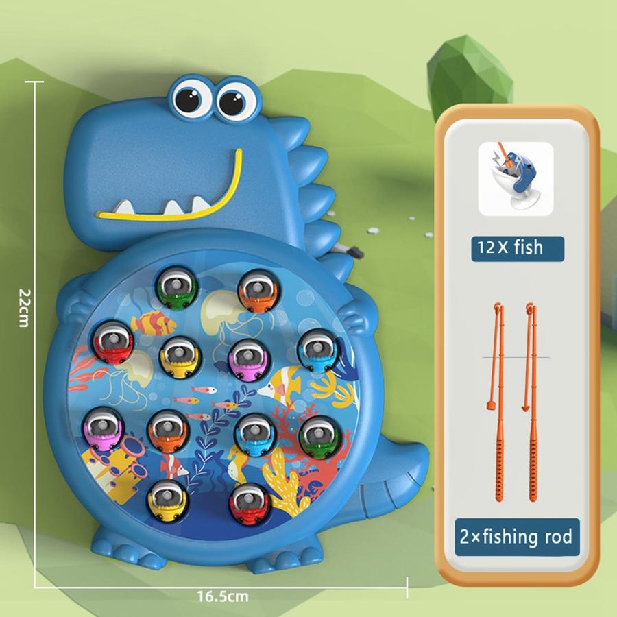 

Timeless Magnetic Fishing Game – Vivid Electric Fish Pond Plaything With Rotating Board For Endless Kids Entertainment