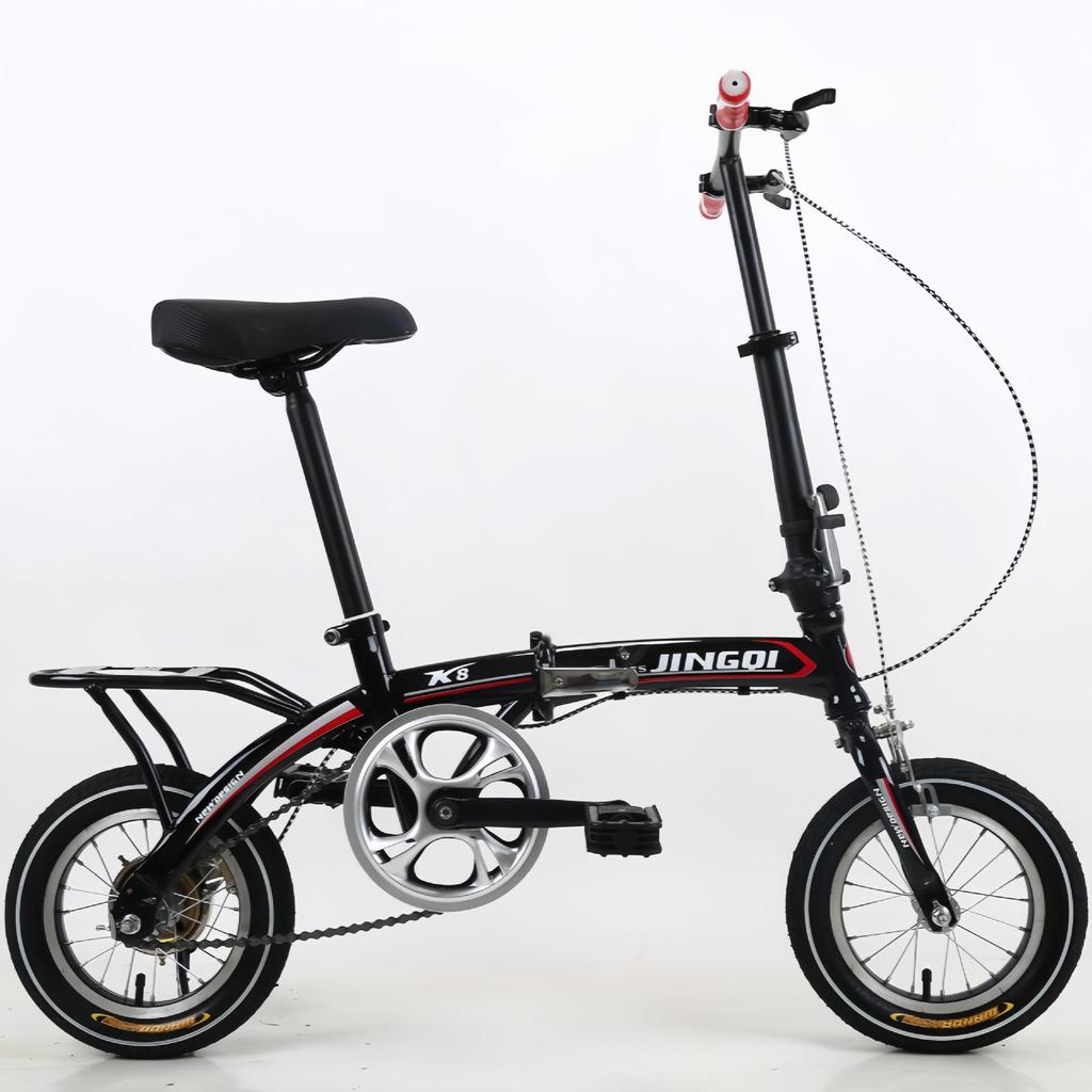 Rixian 12-inch Folding Bicycle for Adults and Kids - Compact Commuter Bike