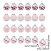 Christmas Ball Ornaments 24 Pieces Clear Christmas Balls Holiday Decorations for Home Party Supplies Room Offices Dormitory
