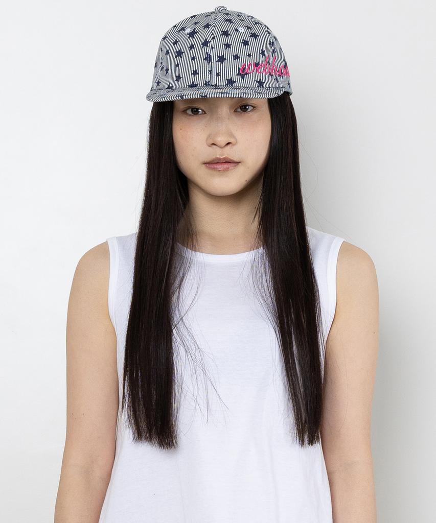 WEBHOUSE Vintage Star Heart Logo Cap - Navy