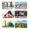 Non-Slip Surface Eco Friendly Yoga Mat Foldable Design Fitness Mat Foldable Yoga Mat  Home Workouts