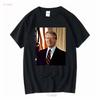 Jimmy Carter T Shirt Long or Short Sleeves Vintage Washed Casual Homme Soft Streetwear Breathable Stylish Fashion Versatile