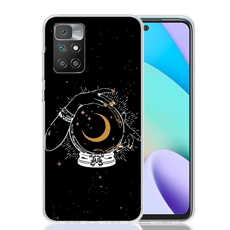 Witches Moon Tarot Mystery Totem Phone Case For Xiaomi Redmi 12C 13C 14C 12 13 10 10A 10C 9 9A 9C 9T 8 8A 7 7A 6 6A K70 K60 K40