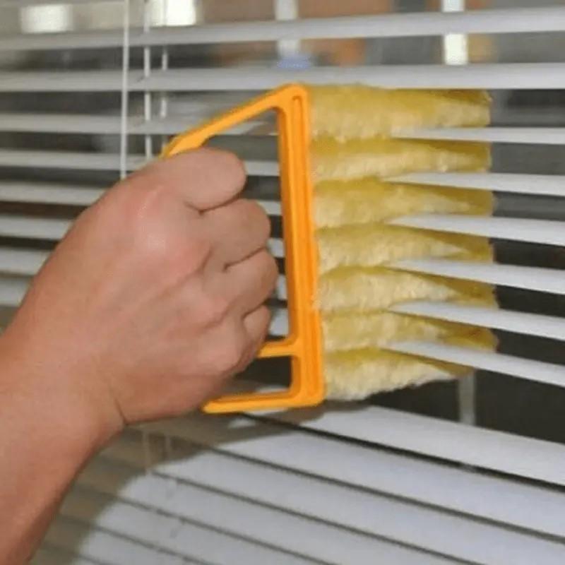 Fensterreinigungsbürste Mikrofaser Klimaanlage Reinigung Staubtuch Reiniger Waschen Jalousie Klinge Reinigungstuch Küchenwerkzeug
