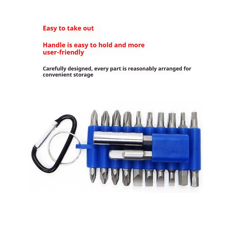 Screwdriver Bit Set 25mm Phillips Flat Hexagonal bits Magnetic