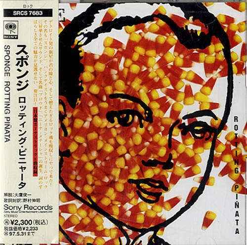 

CD SPONGE - Rotting Piñata SRCS7683PROMO Sony 1995 Japan ObiRock Used
