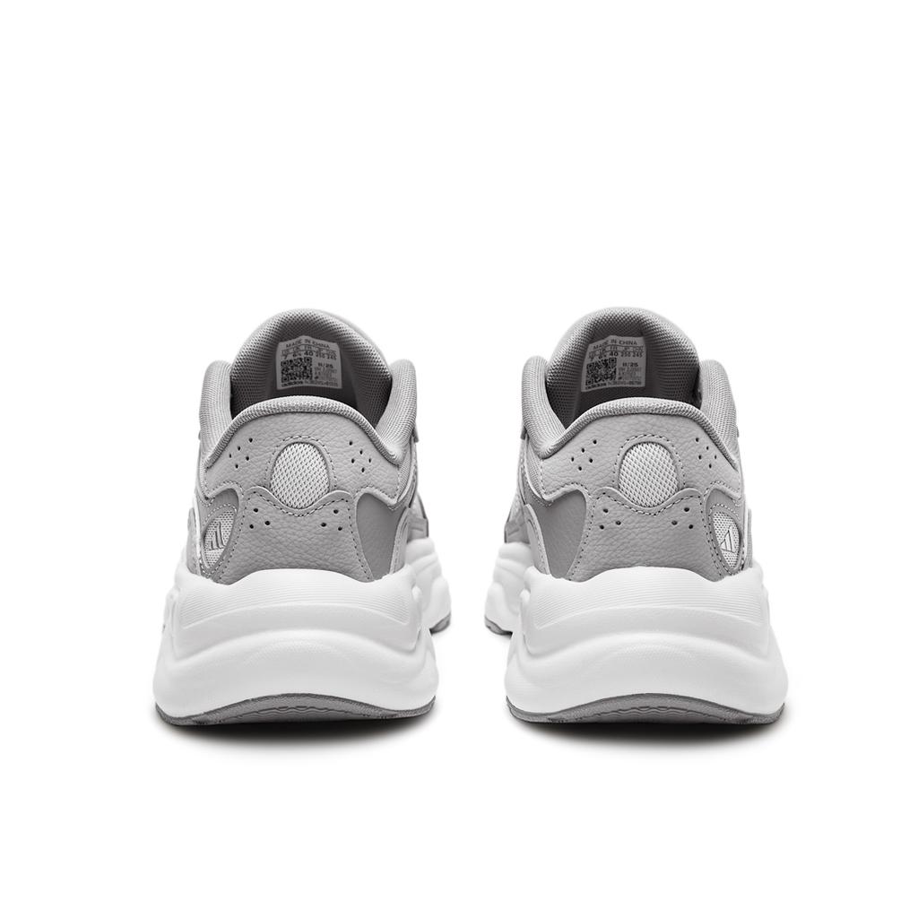 Adidas Lite Shuffle Comfortable Versatile Casual Shoes Unisex Sneakers Light-Gray KI1503