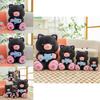 Cute Demon Meow Meow Plush Toy Cat Animal Doll For Kids And Collectors
