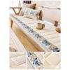 Chenille Sofa Cushion Autumn and Winter Solid Wood Cushion Non-slip Cover High-grade Mahogany Sofa Cover