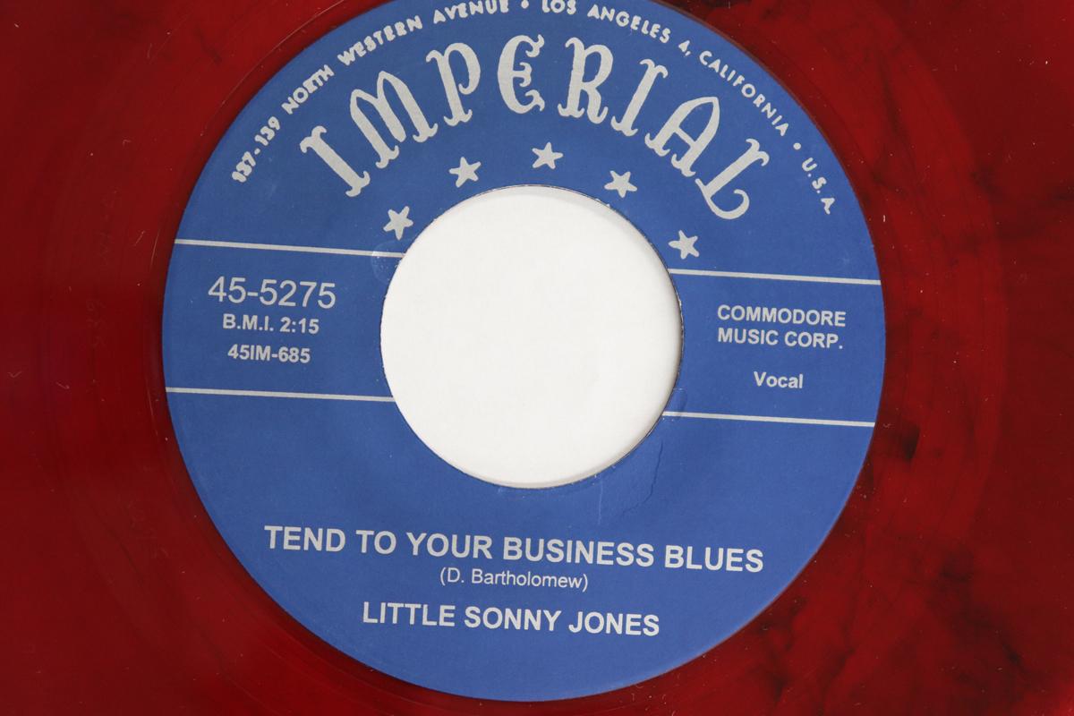 

7inch Record LITTLE SONNY JONES - Tend To Your Business Blues / I Got 455275 IMPERIAL US Blues Used