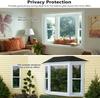 Window Tint for Home, One Way Window Film, Privacy Mirror Film Self-Adhesive Window Tint Film Heat Control Anti UV