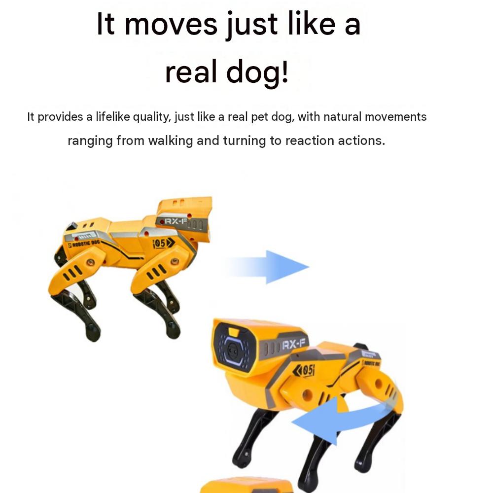 CyberDog Slimme LED Geluid Afstandsbediening Speelgoed Lopende Robot Hond RC Speelgoed