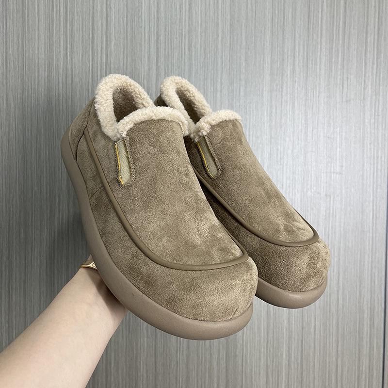 

2025 new winter velvet warm snow boots non-slip thick-soled casual versatile snow boots 64105-C 46