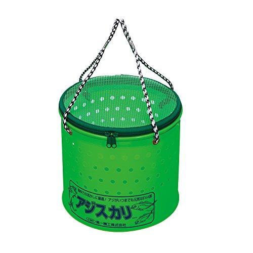 Daiichi Seiko Ajisukari Fishing Bucket, 27cm, Green