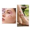 Realistic Rose Stickers Tattoo Stickers Disposable Elf Fairy Makeup Stickers  Body Art
