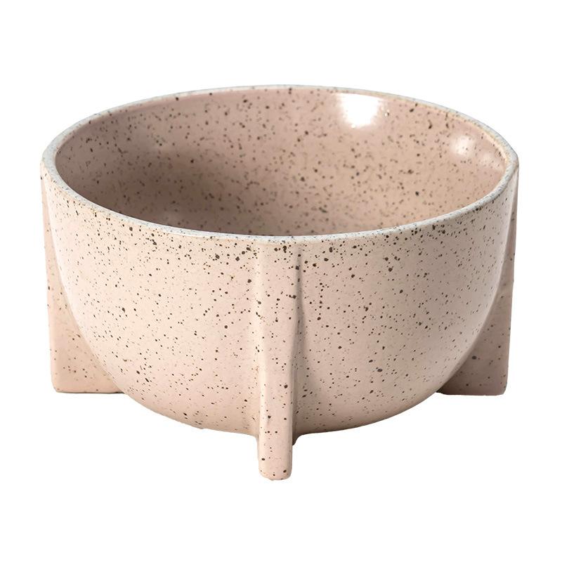 Featured Spots Three-Legged Bowl Household Ceramic Rice Bowl Small Bowl Cold Dish Bowl Restaurant Tableware Creative Dessert Bowl