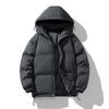 Winter cotton-padded men's hooded bag couple thickened cotton-padded loose casual cotton-padded jacket warm feather jacket men