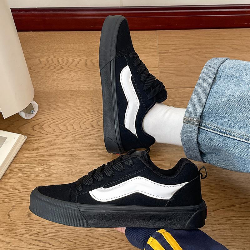 Zapatillas de Lona Casuales Retro Unisex Diseño de Nicho Zapatos de Caña Baja para Pareja Tallas 35-44 para Streetwear Caminar Viajar y Uso Diario