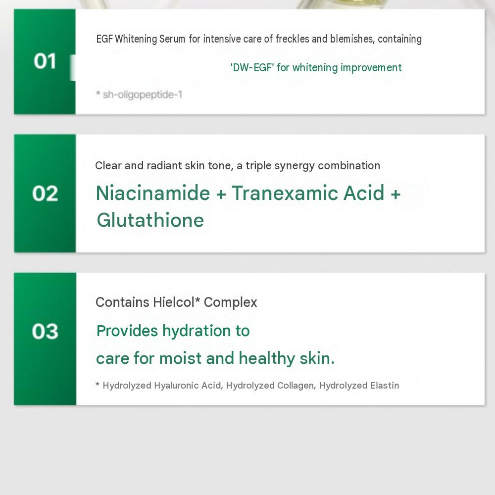 EZDUE Tranexamic Acid Niacinamide DW EGF Derma Mela Serum 30ml
