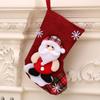 1PC Cartoon Christmas Socks Ornaments Merry Christmas Decorations Home Christmas Gifts Xmas Noel Navidad Happy New Year Supplies