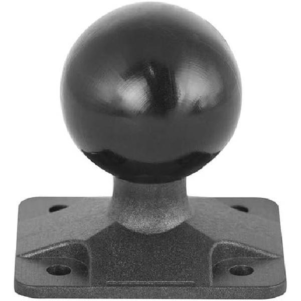 ARKON Mounts 4-Hole AMPS to 38mm (1.5") Ball Adapter | Permanent Mount to Flat Surfaces | Reinforced Composite Construction for Durability | Designed