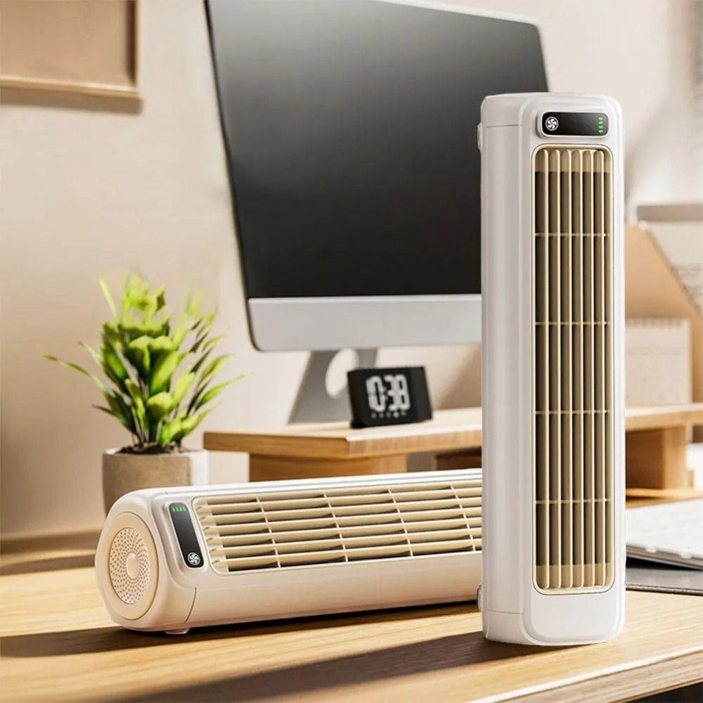 Rechargeable Desk Fan Quiet Wall Mount Fan Circulating Fan Tower Fan Living Room