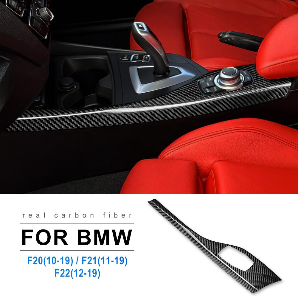 

Real Carbon Fiber LHD/RHD for BMW 1 2 Series F20 F21 F22 Accessories Sticker Car Multimedia Knob Panel Cover Interior Trim RHD
