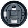 Seiko Clock Black Wall Diameter x KX241K, Analog, Radio-Controlled, Metallic, Clock/Table Clock, Dimensions 20.3cm 4.4cm